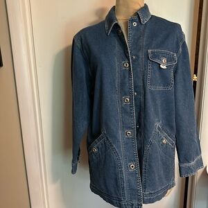 Lauren RL, Jean company, ladies vintage barn, jacket, denim size small